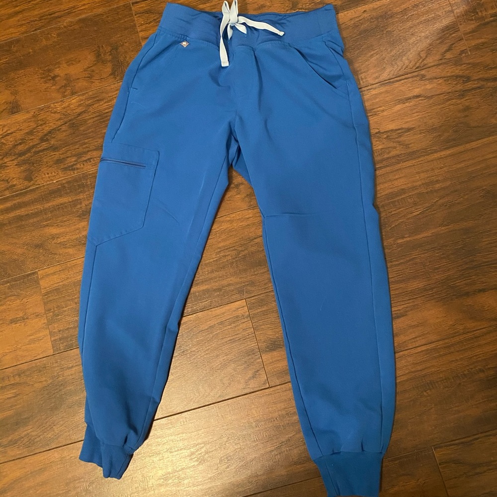 FIGS royal blue joggers